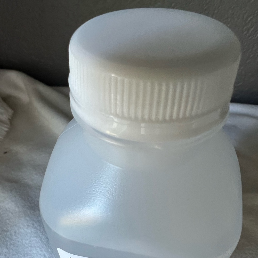 Hand Crafted Peppermint Mouthwash with Purple and Pink Accents - Picture 3 of 4
